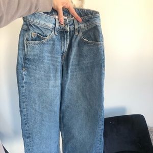 ASOS Collision Straight Jeans